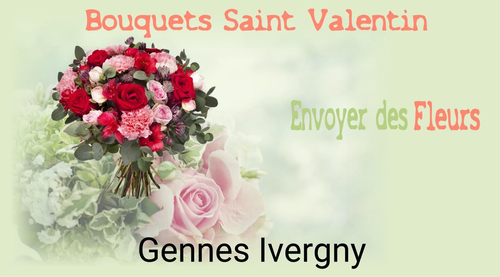 Roses de Saint-Valentin livrées à Gennes-Ivergny